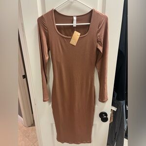 Popilush dress with built in shape wear
